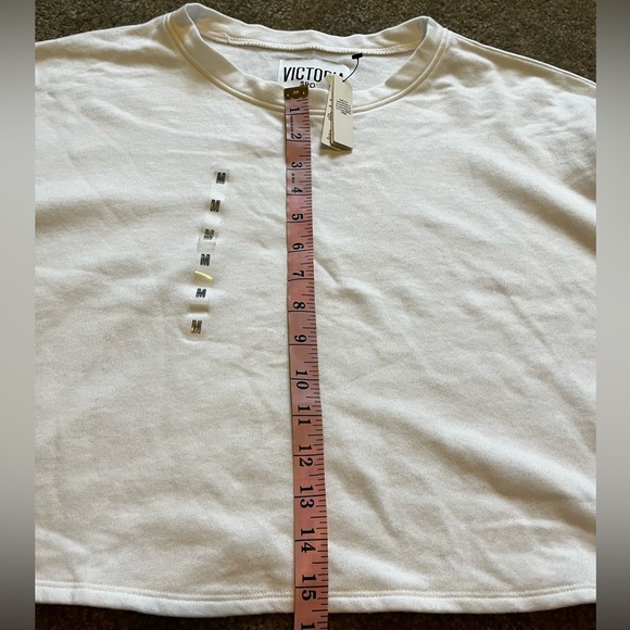 NWT Victoria secret sport crop long sleeve - Picture 2 of 5